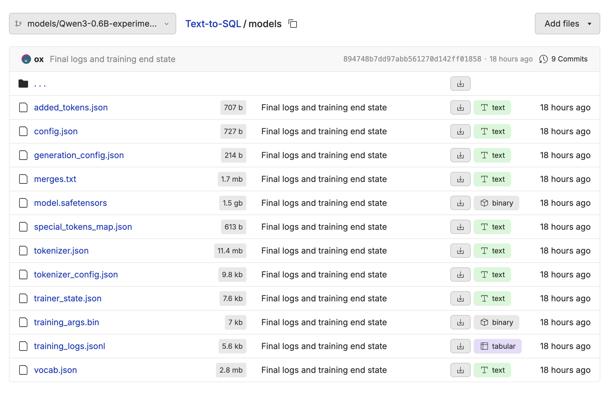 Fine-Tuning Configuration