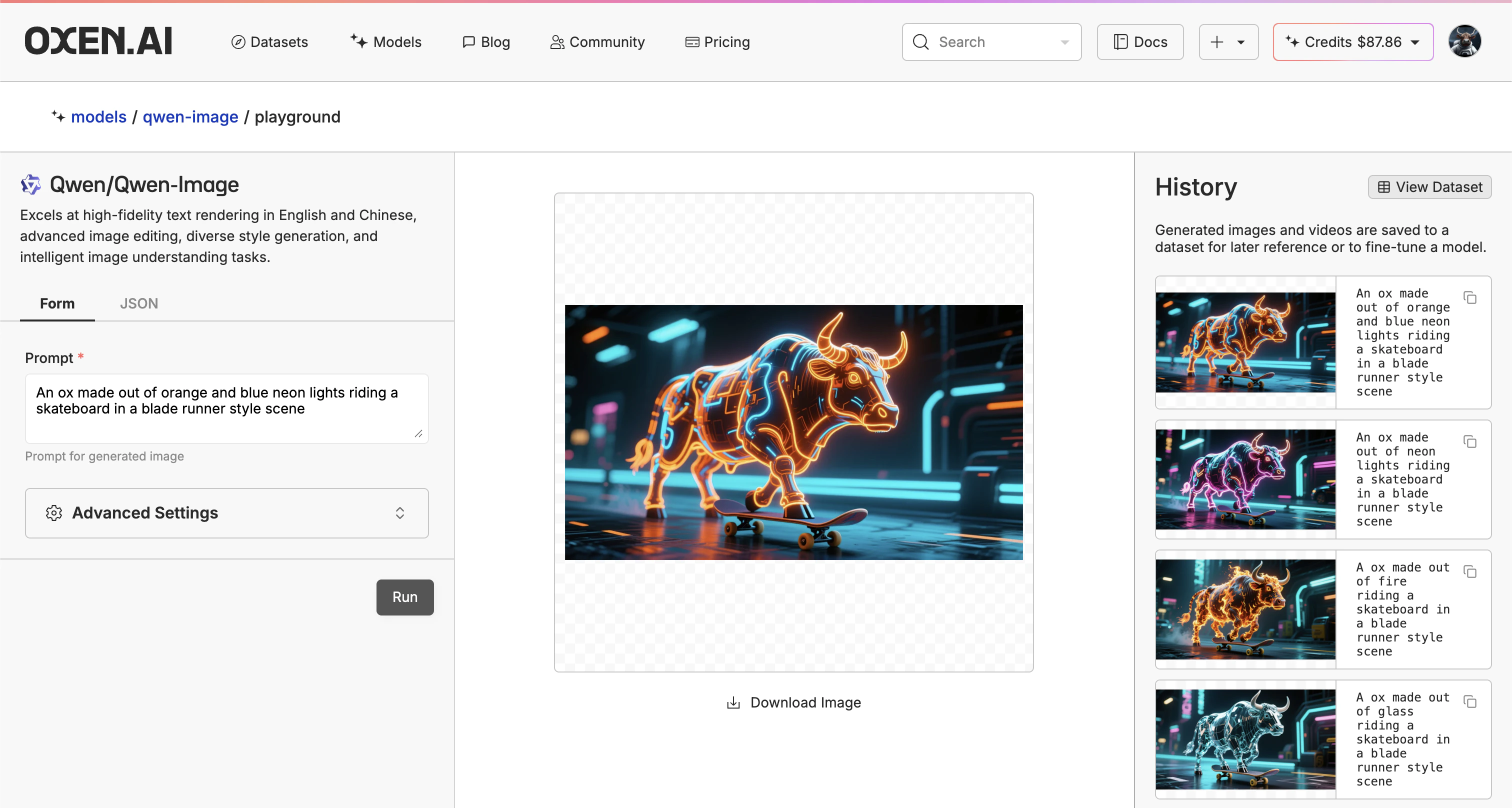Chatting with the Model