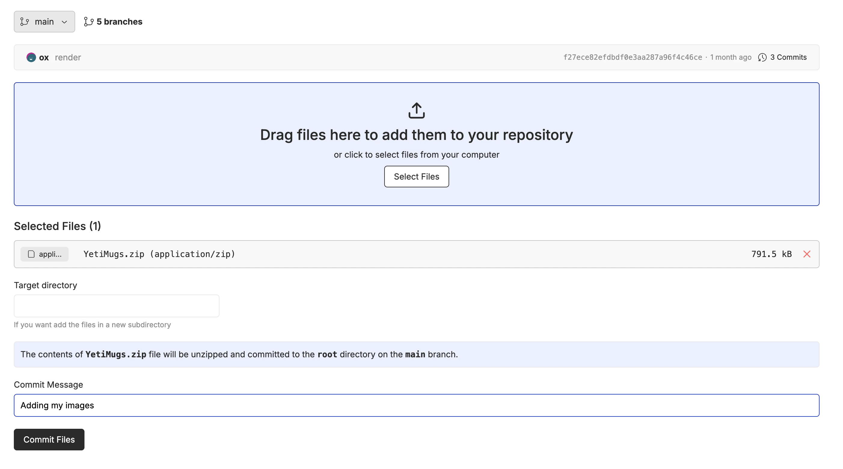 Upload Dataset