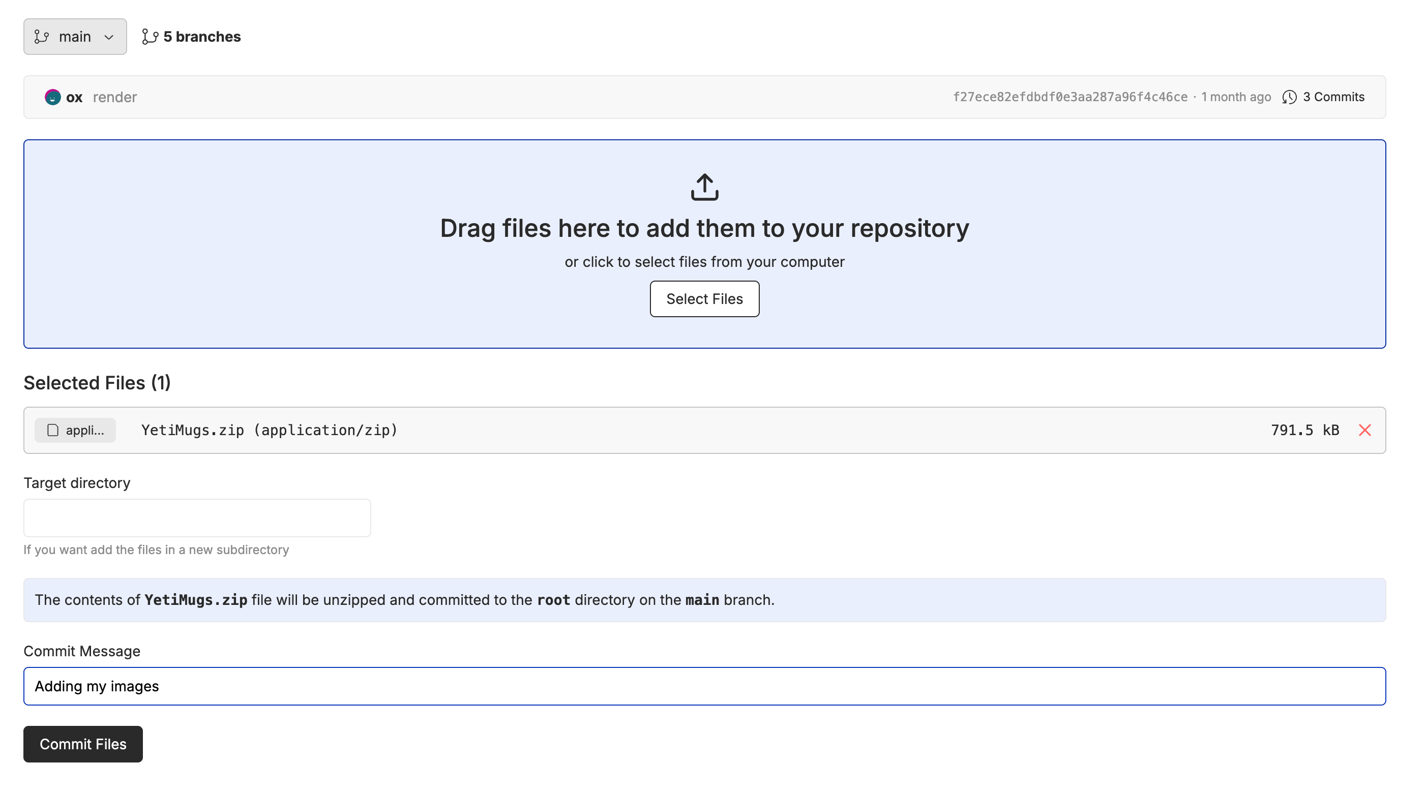 Upload Dataset