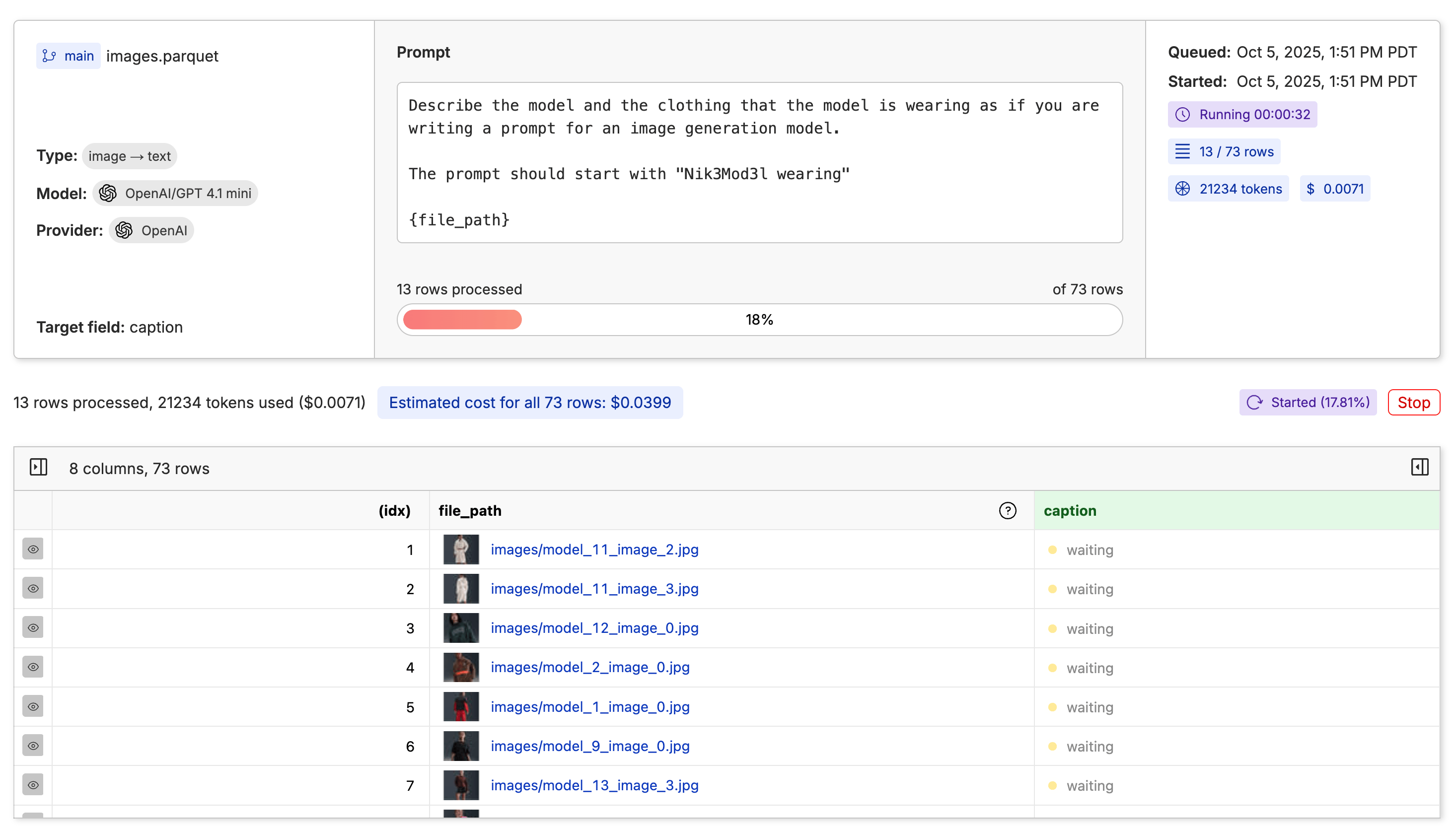 Run Inference