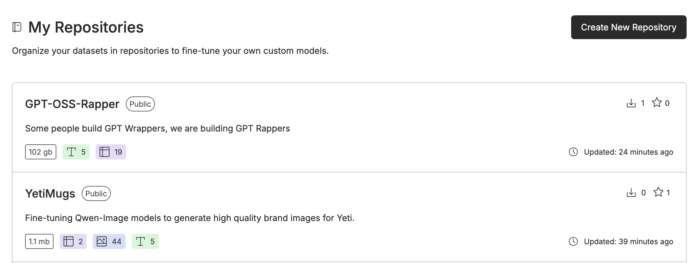 Create Repository