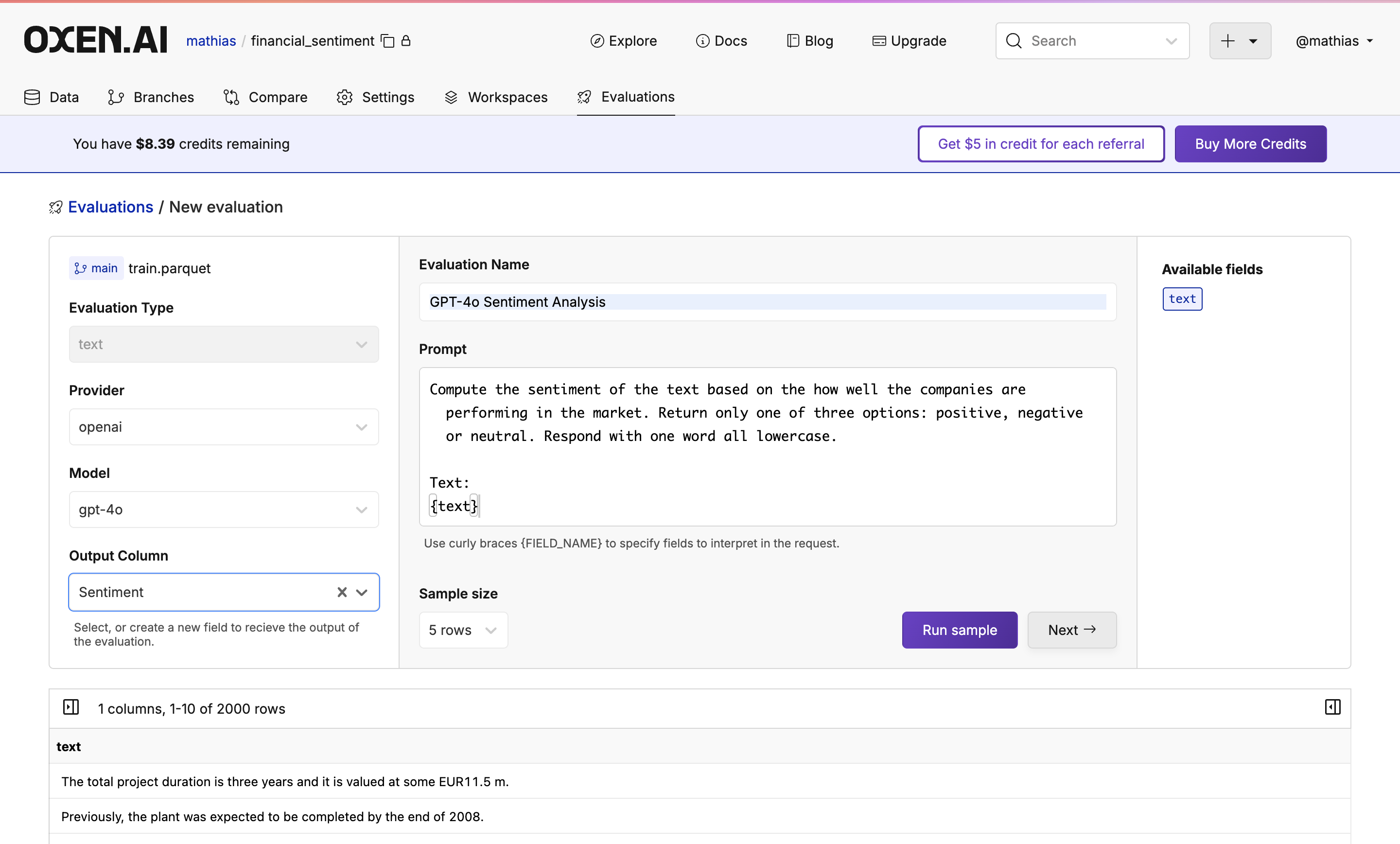 RMOD prompt example