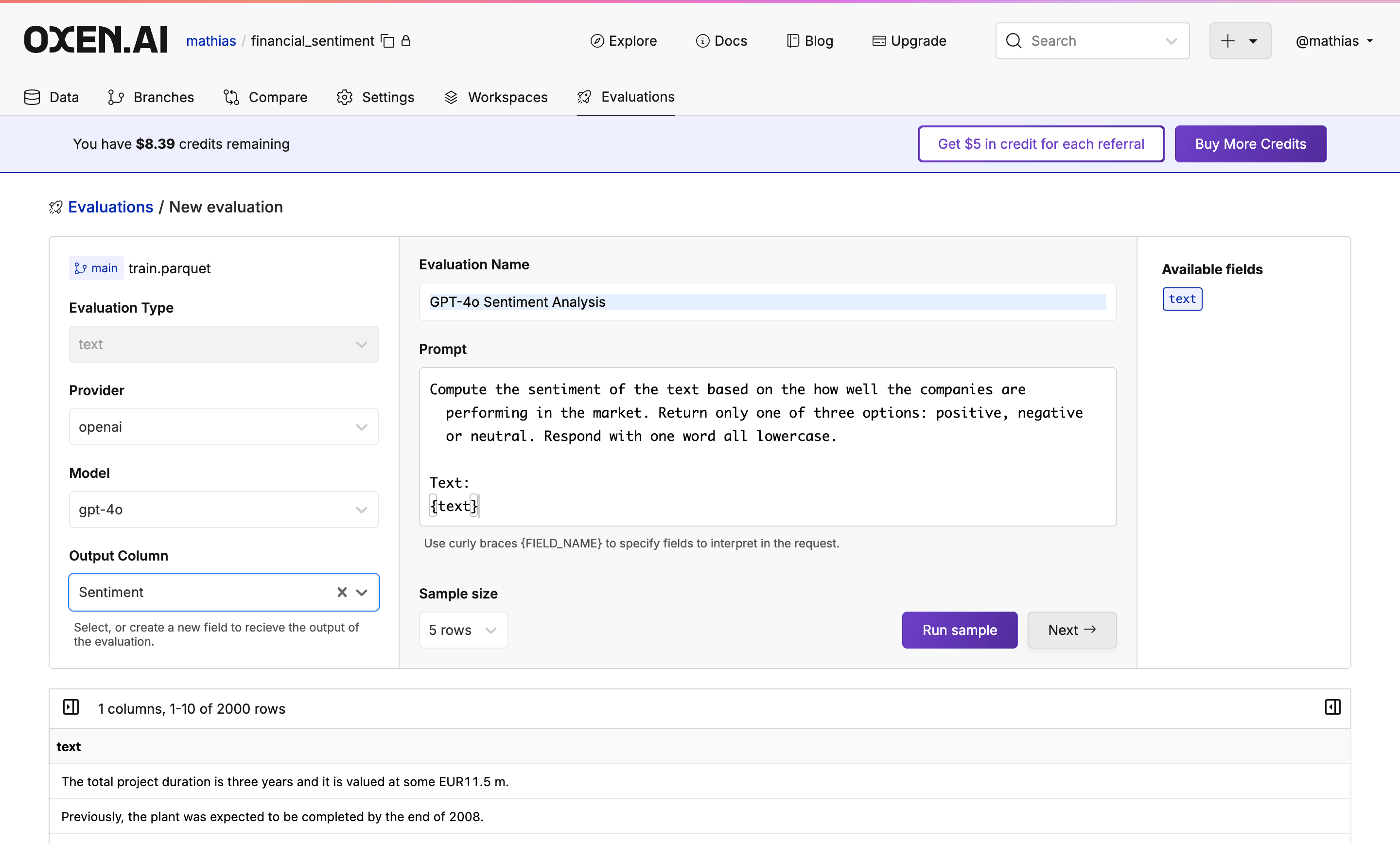 RMOD prompt example