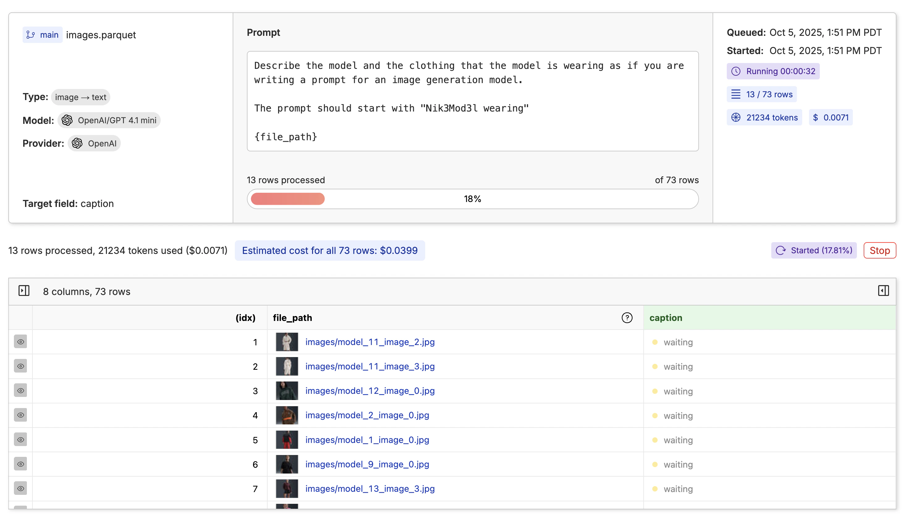 Run Inference
