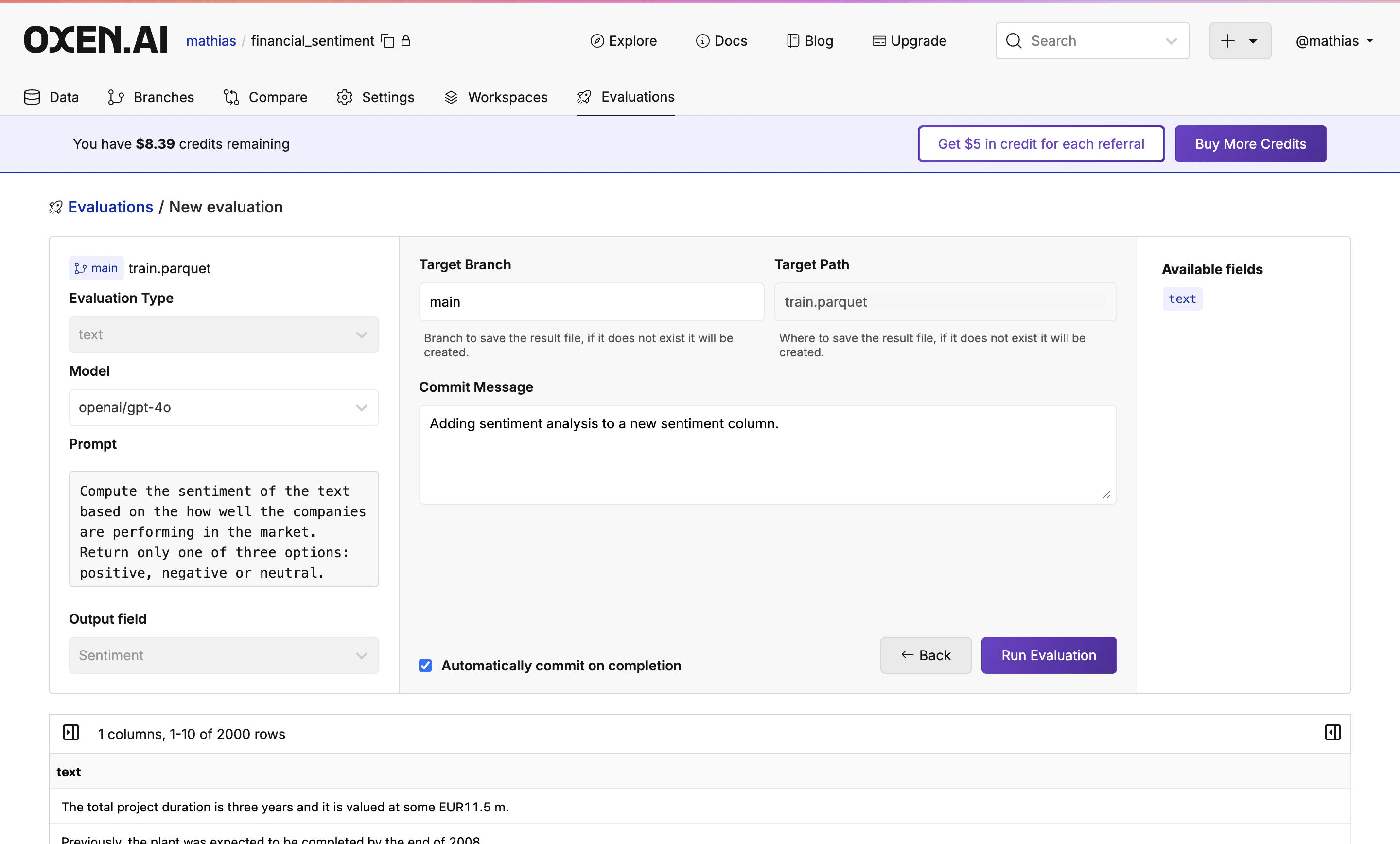 RMOD commit page
