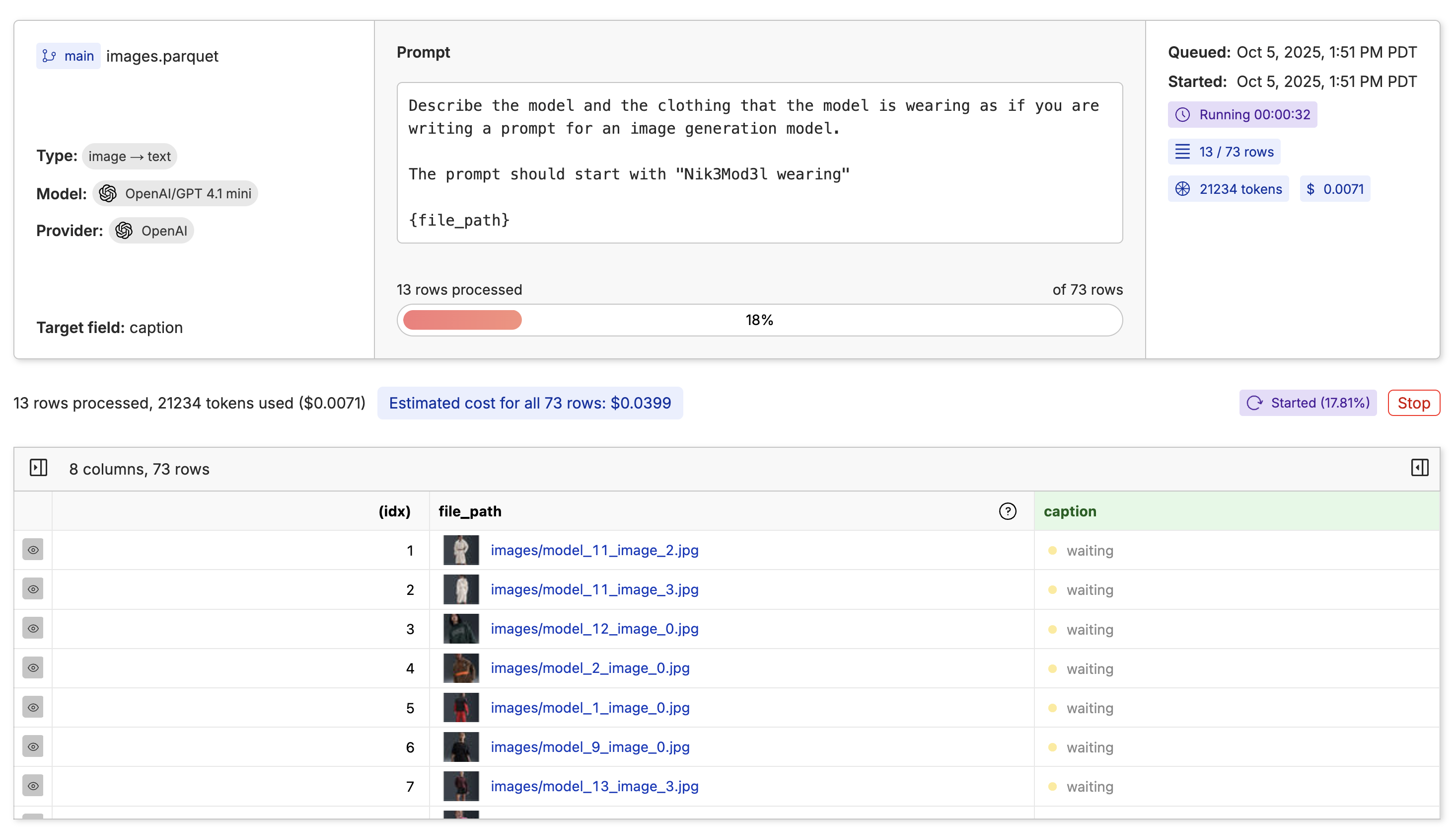 Run Inference