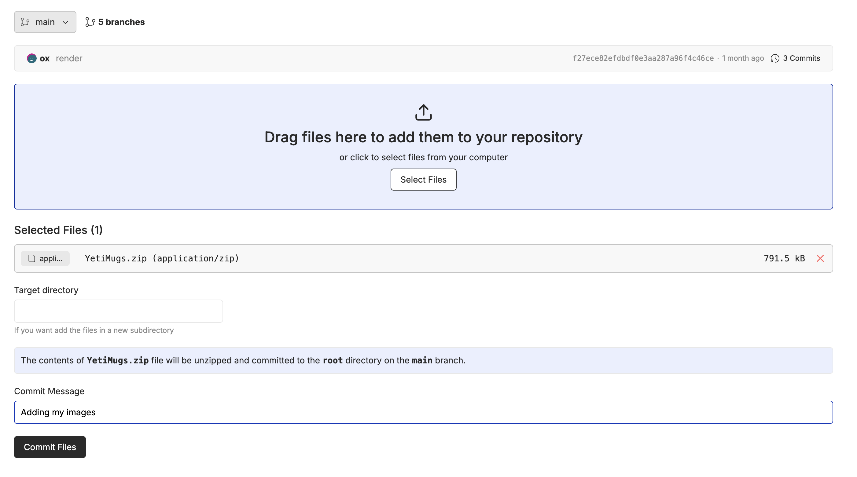 Upload Dataset