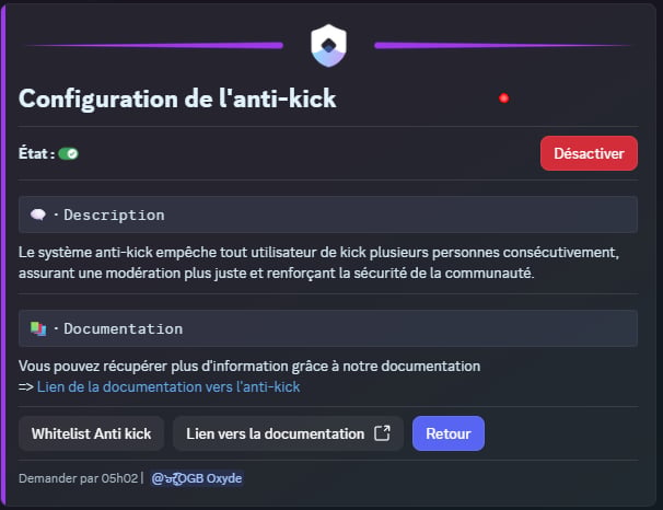 Config Antikick Config Antikick