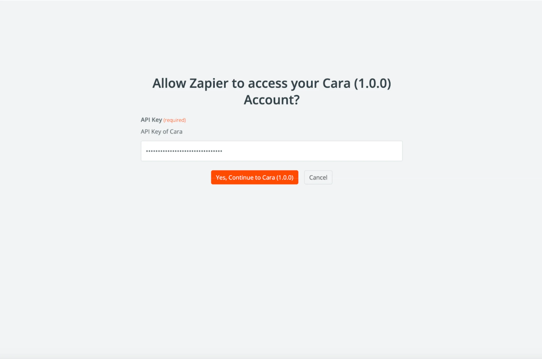 Zapier Connection