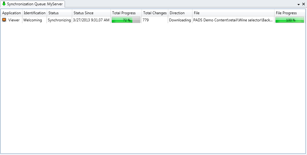 EN Agent Synchronization Queue Pn