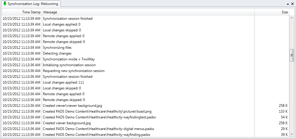 EN Agent Synchronizationlog Pn