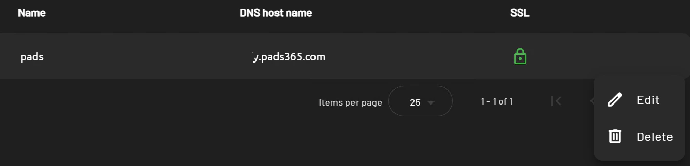 Root Default Domain Edit