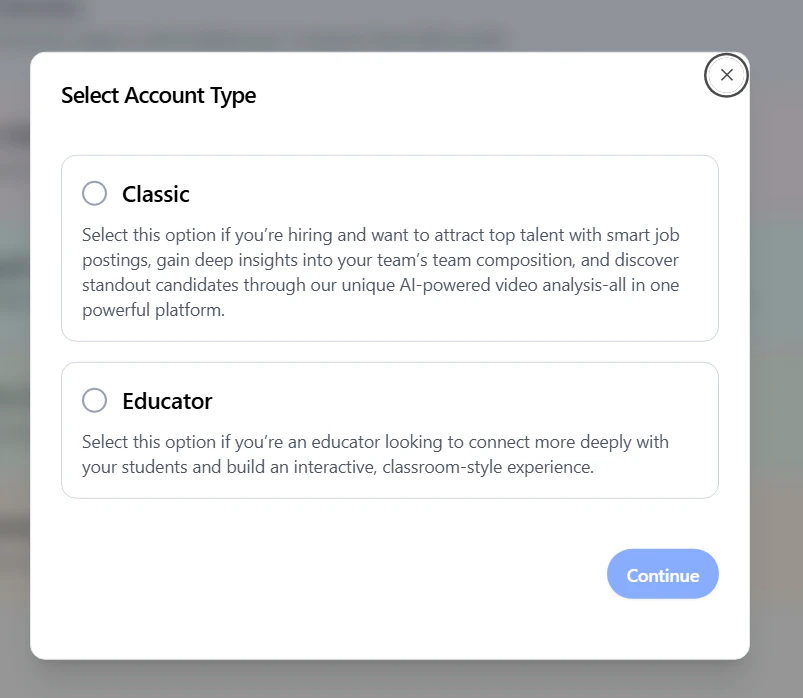 Account Type Account Type
