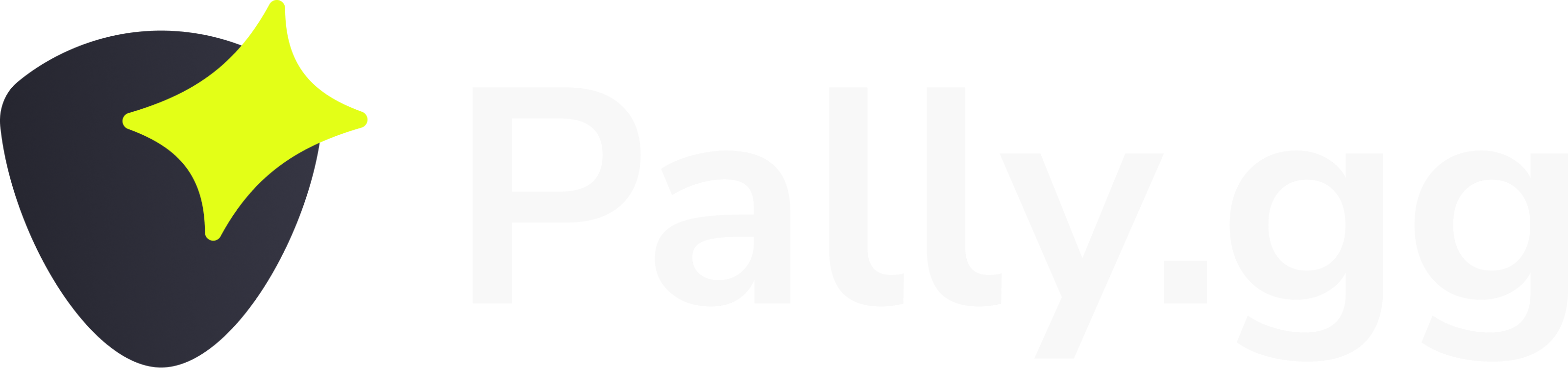 Pally.gg Wordmark Transparent Alt