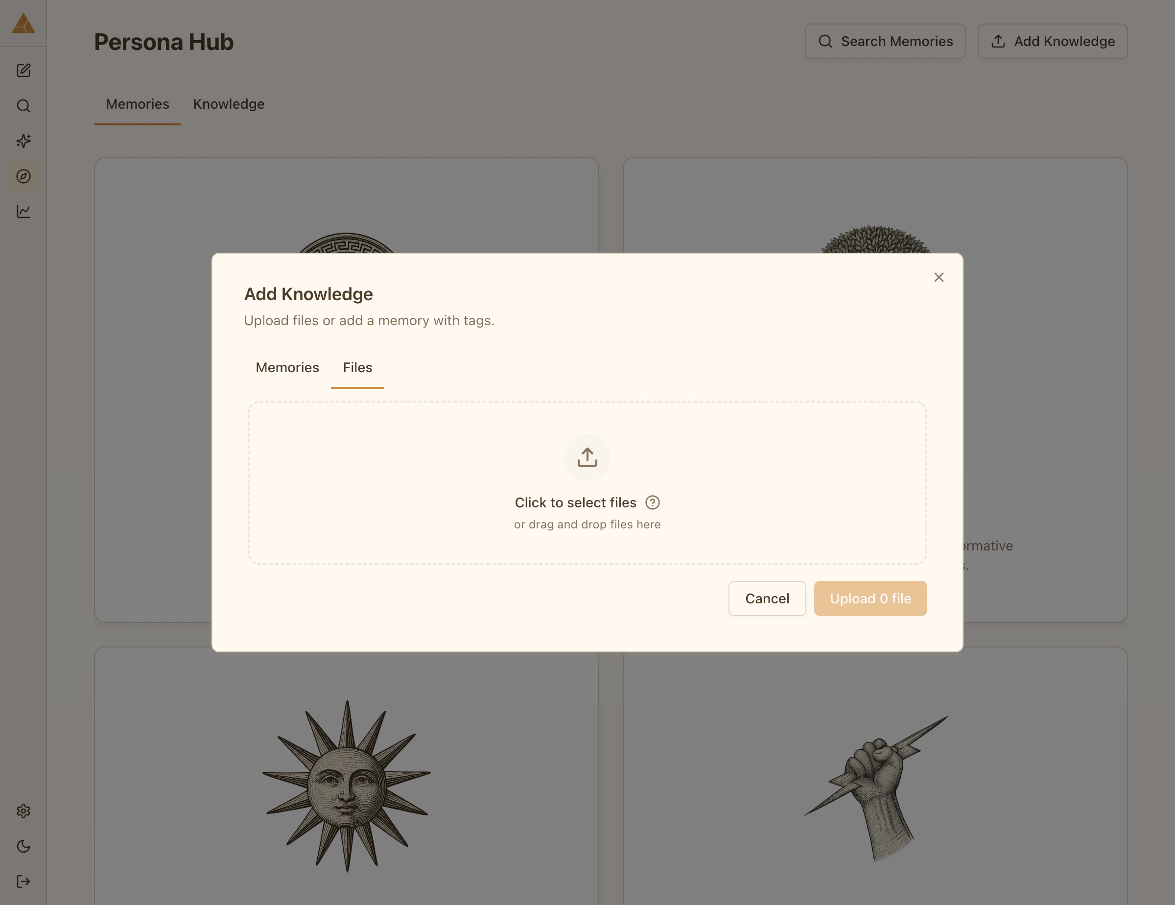 Add knowledge interface