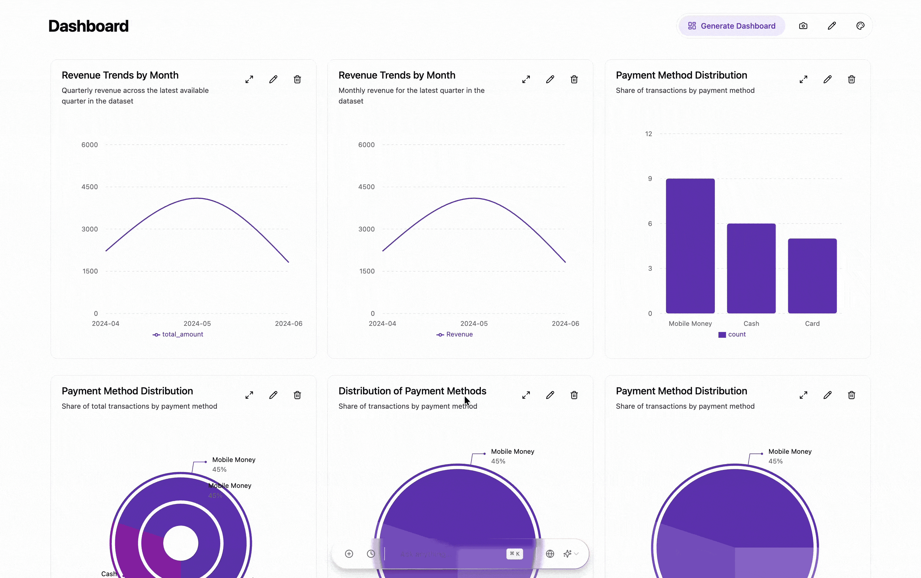 PaperChat embedded in a React application