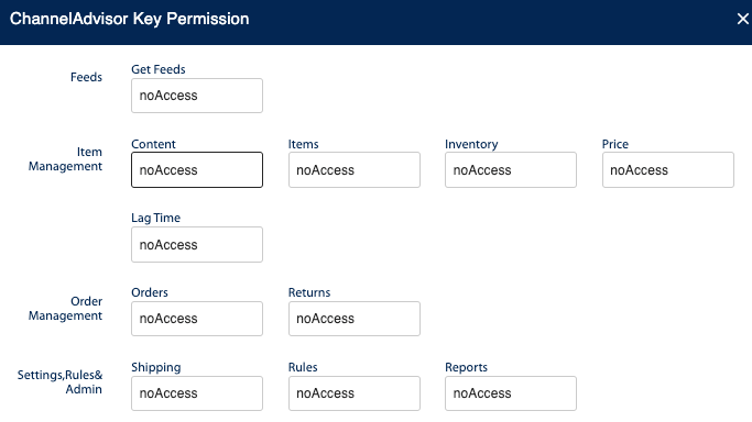 Walmart developer portal solution provider permissions submission screen