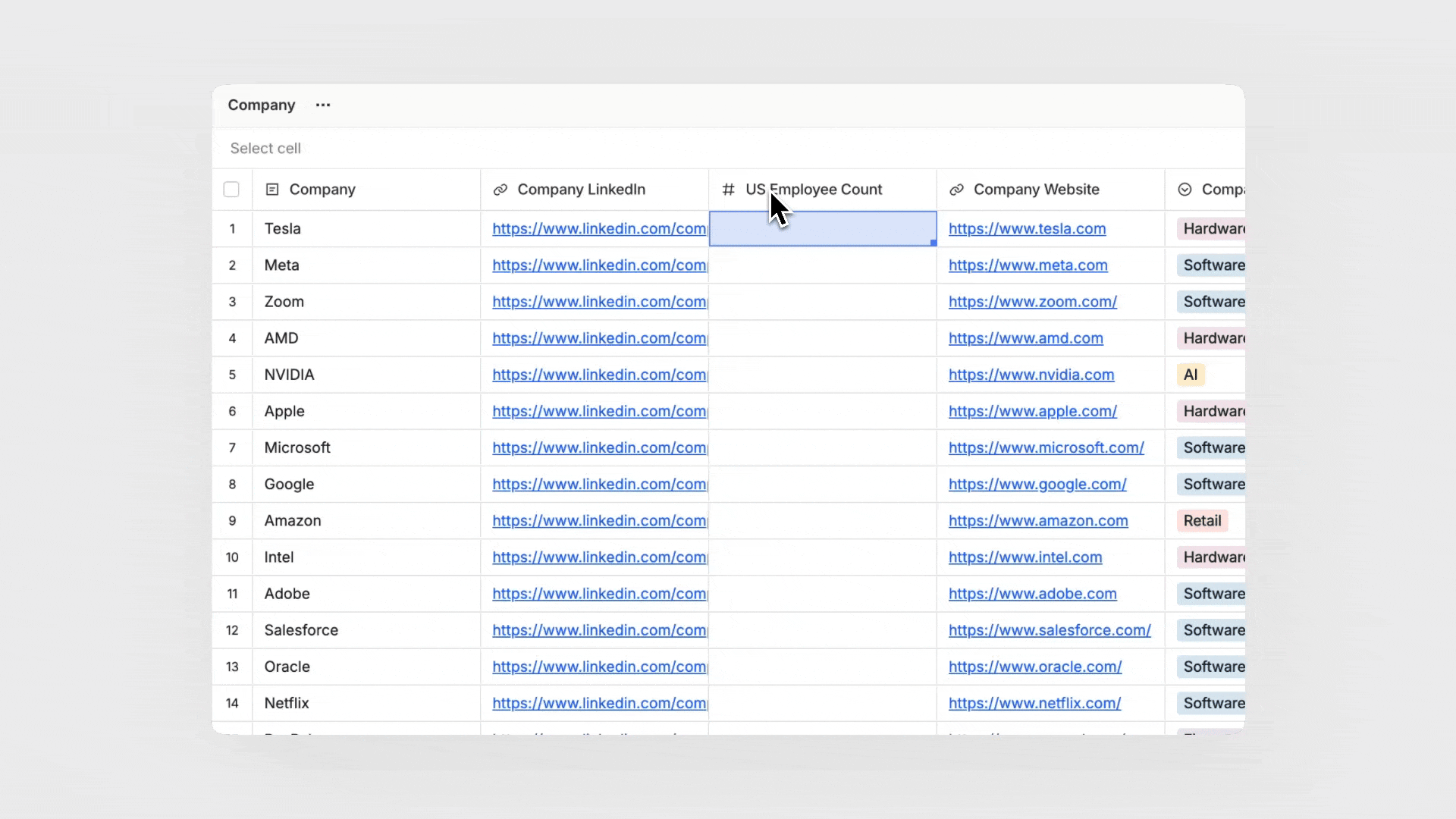 Configuring context scope for enrichment