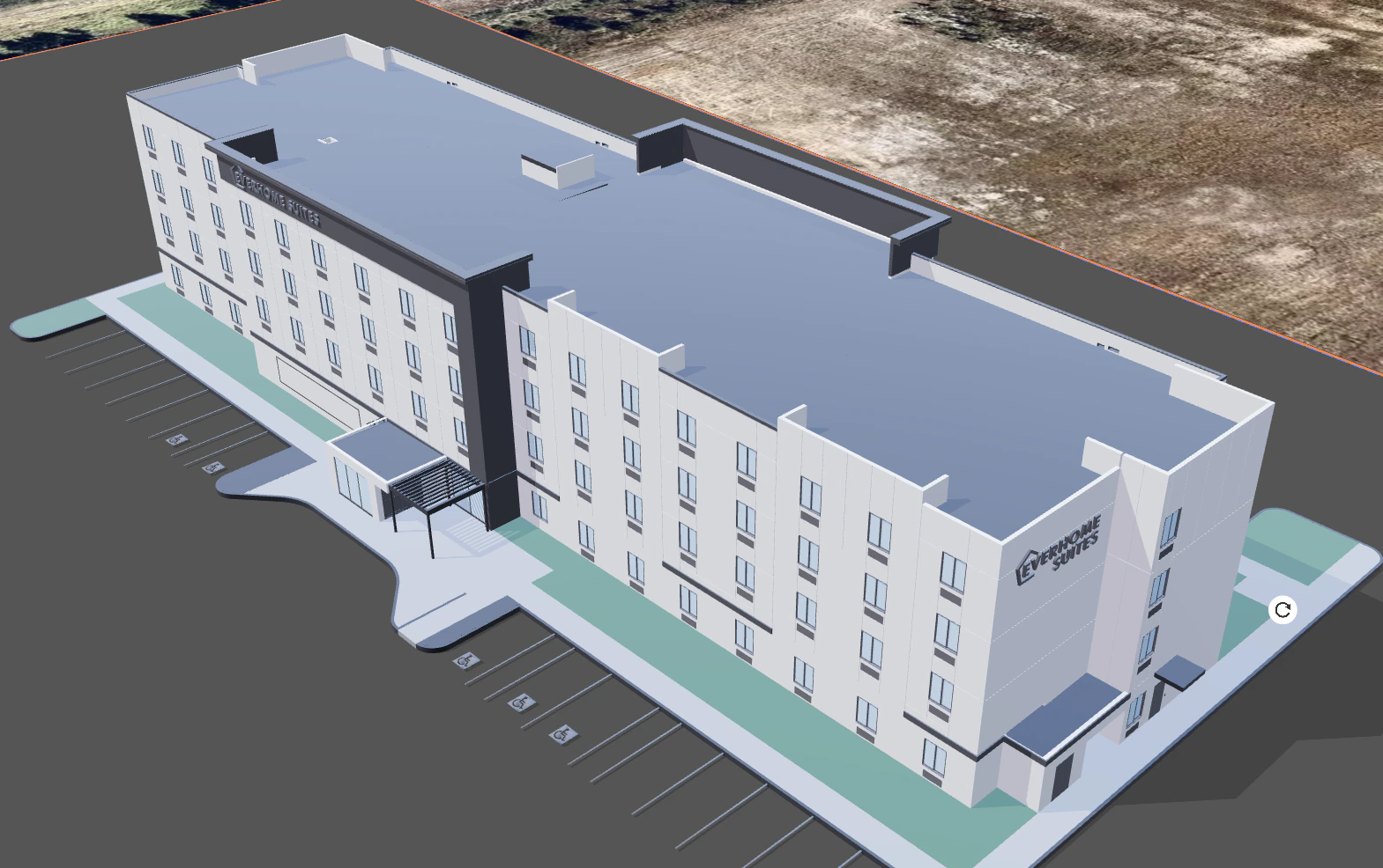 The improved site drawing tool