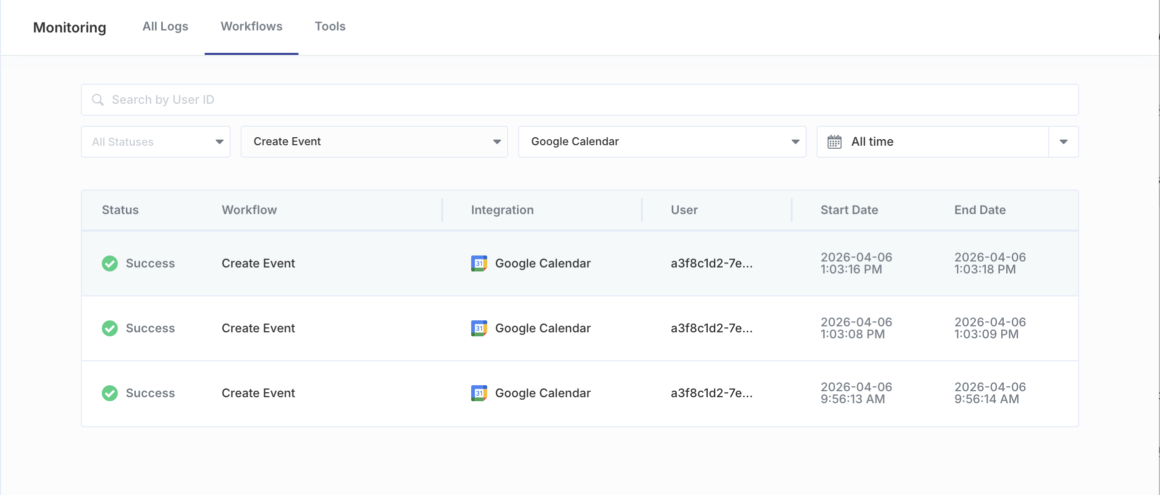 Viewing Workflow Executions - Paragon Documentation