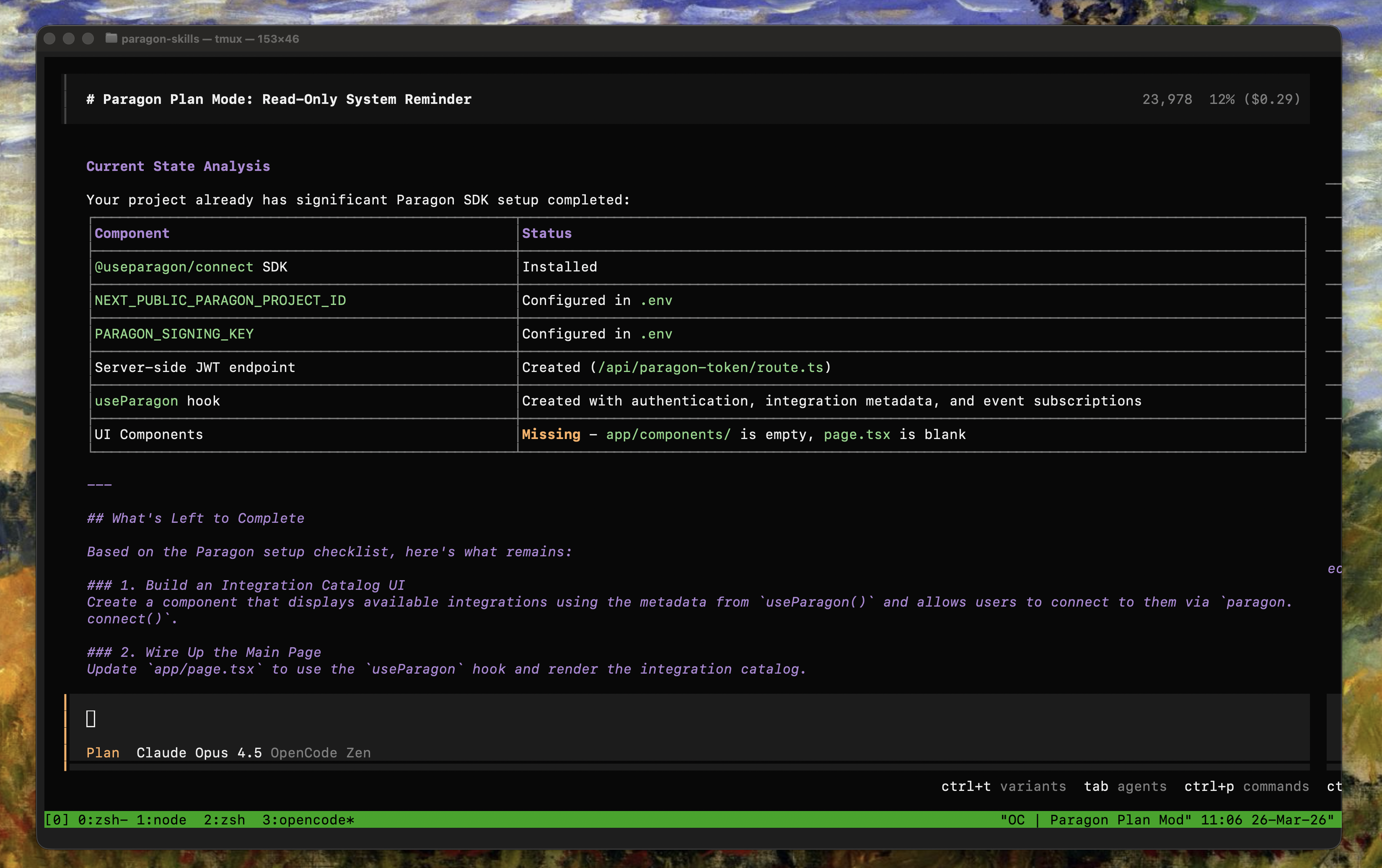 Paragon Skill in OpenCode