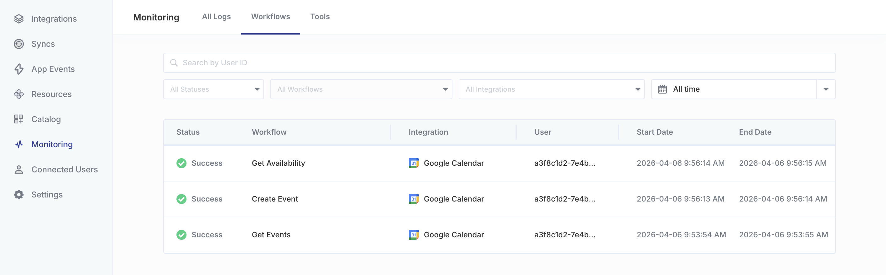 Viewing Workflow Executions - Paragon Documentation