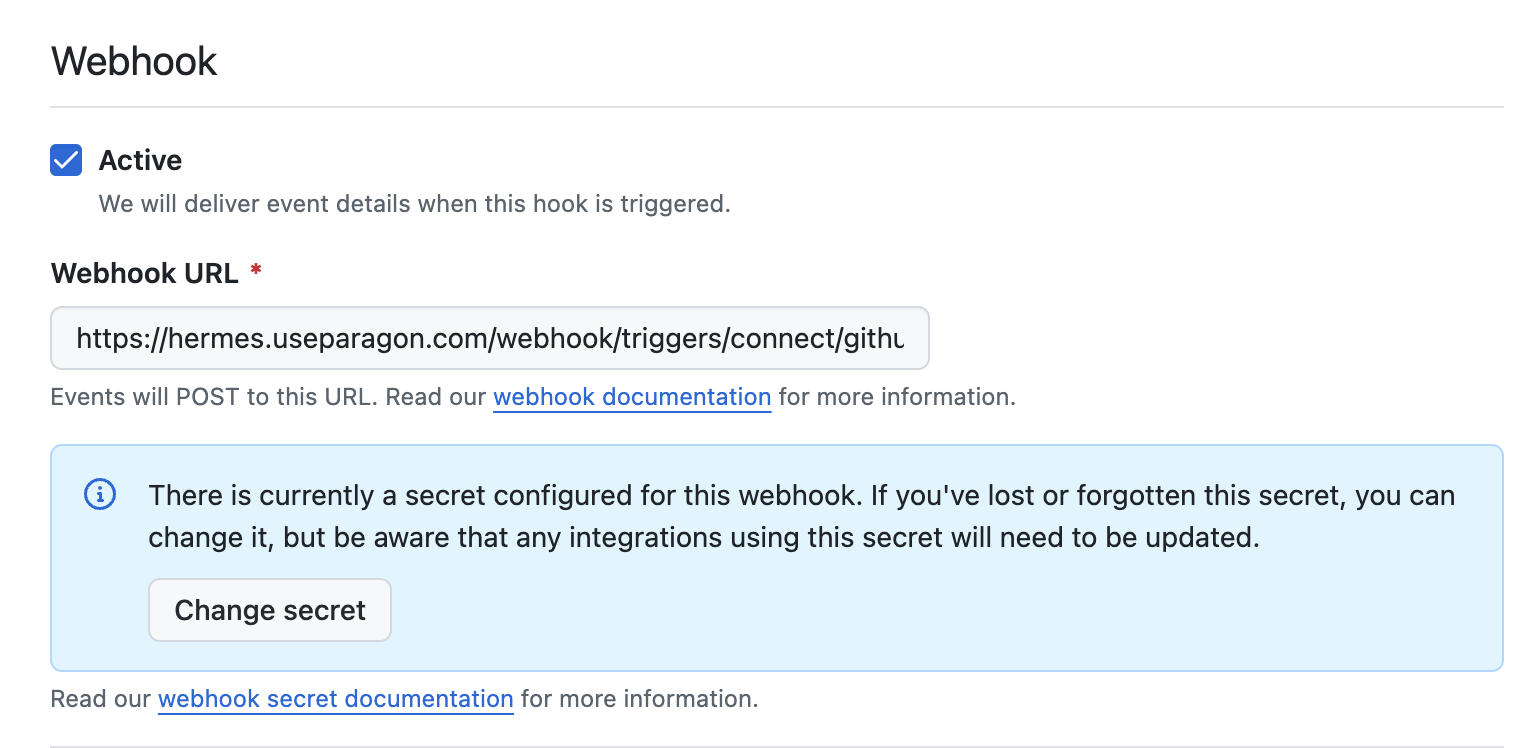GitHub App Webhook URL