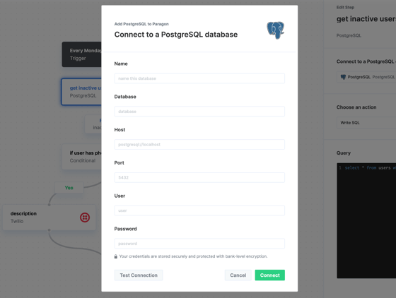PostgreSQL Integration - Paragon Documentation