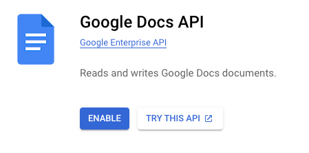 Google Document Api Google Docs - Paragon Documentation