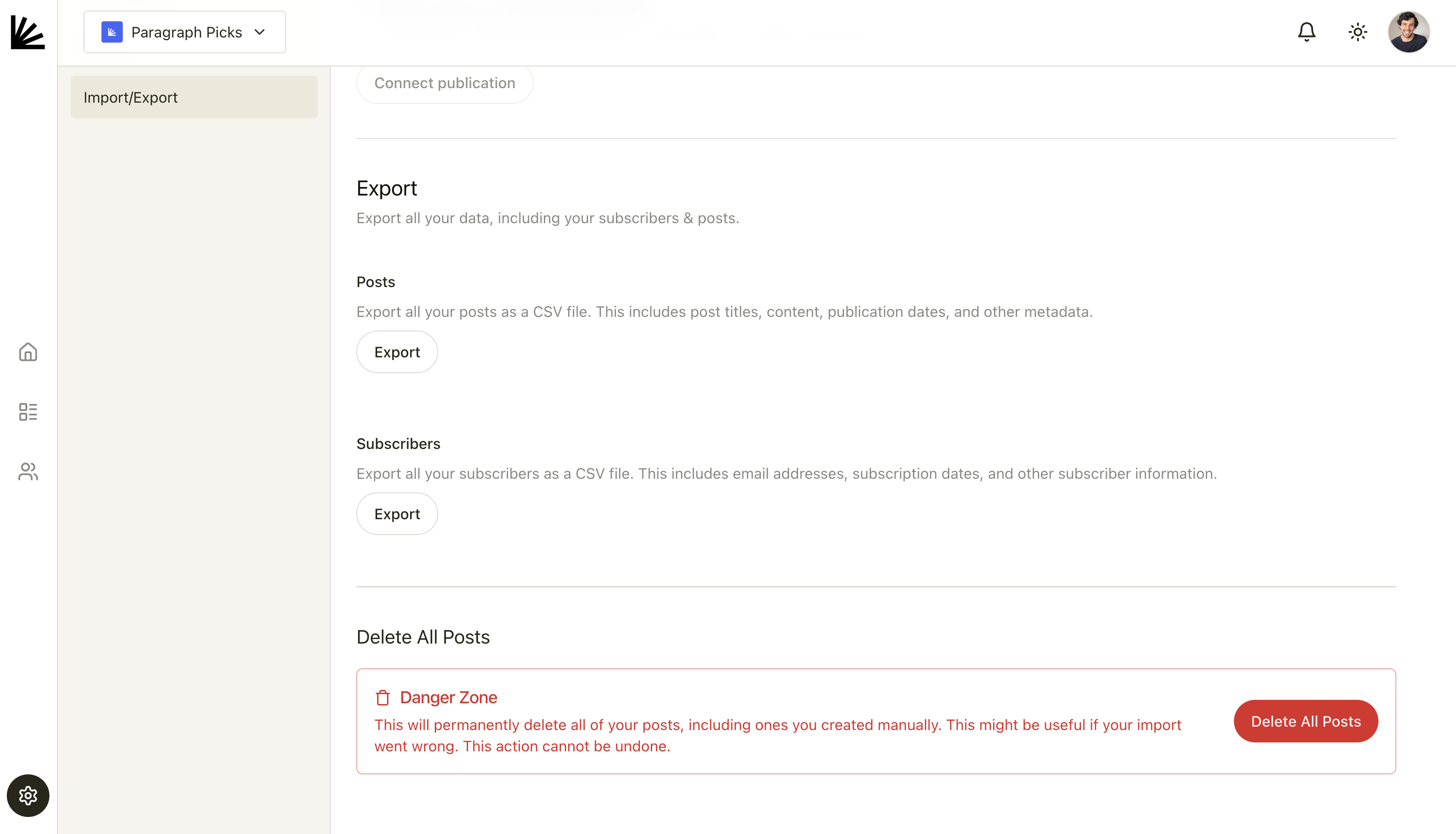 Export Pn
