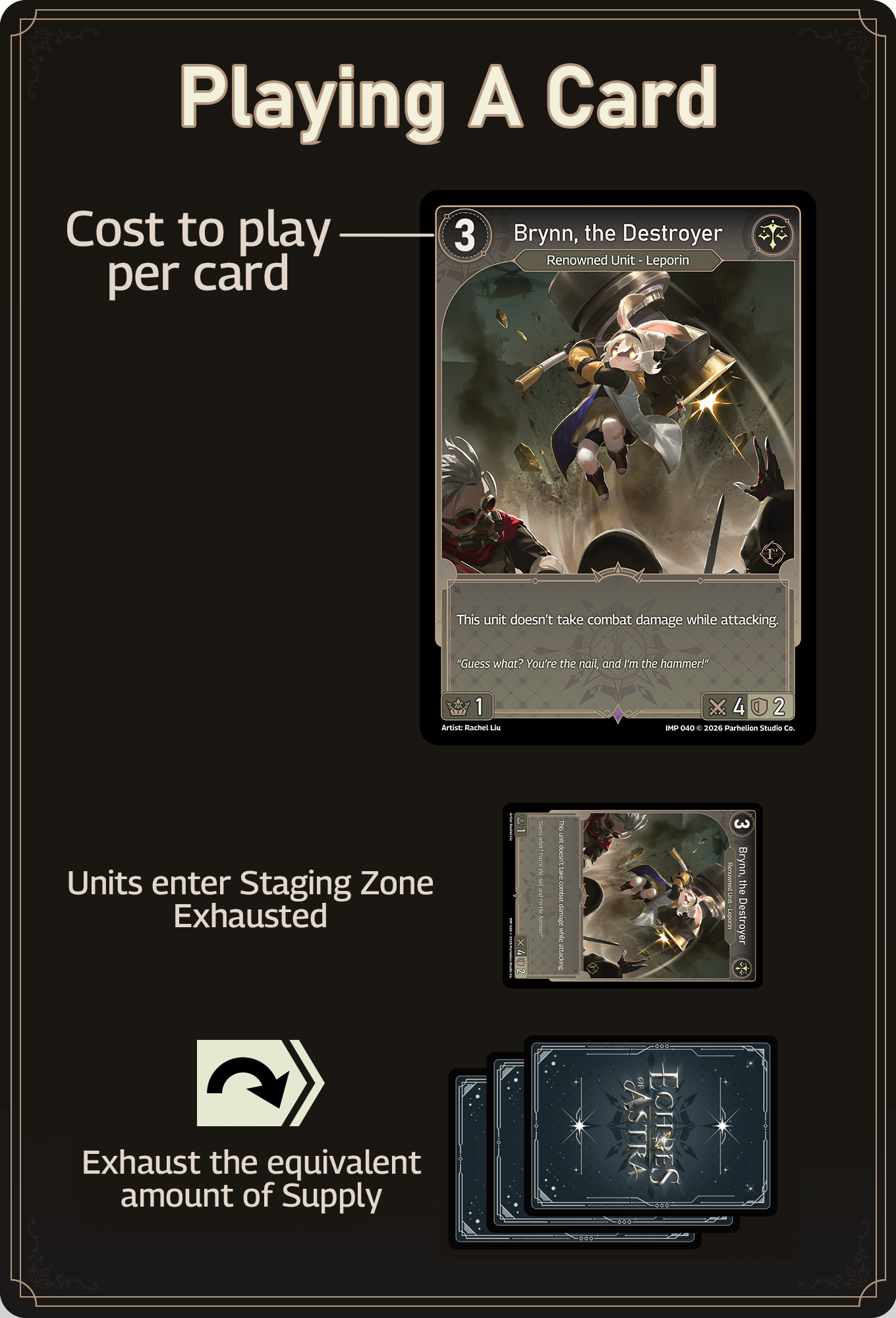 Tutorial Playing A Card