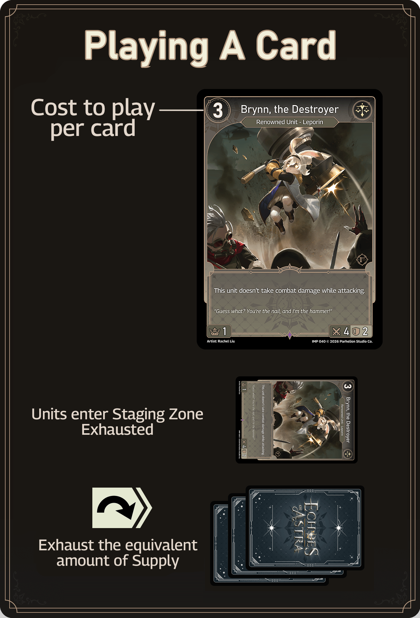 Tutorial Playing A Card