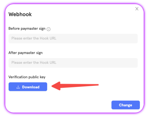 Request verification.