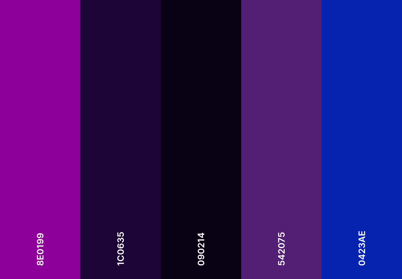 Particle Network banners palette.