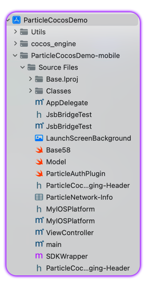Particle Network Cocos.