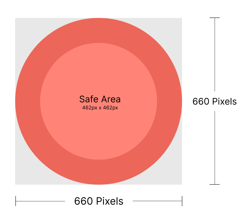 Google Logo Safe Area