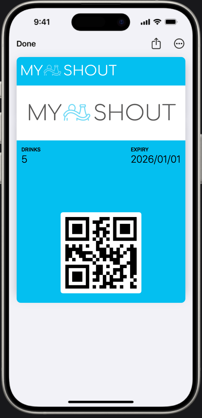 Offer pass in Apple Wallet