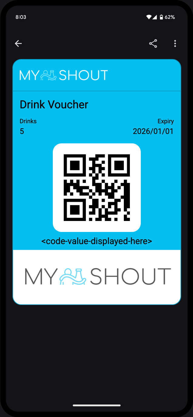 Offer pass in Google Wallet