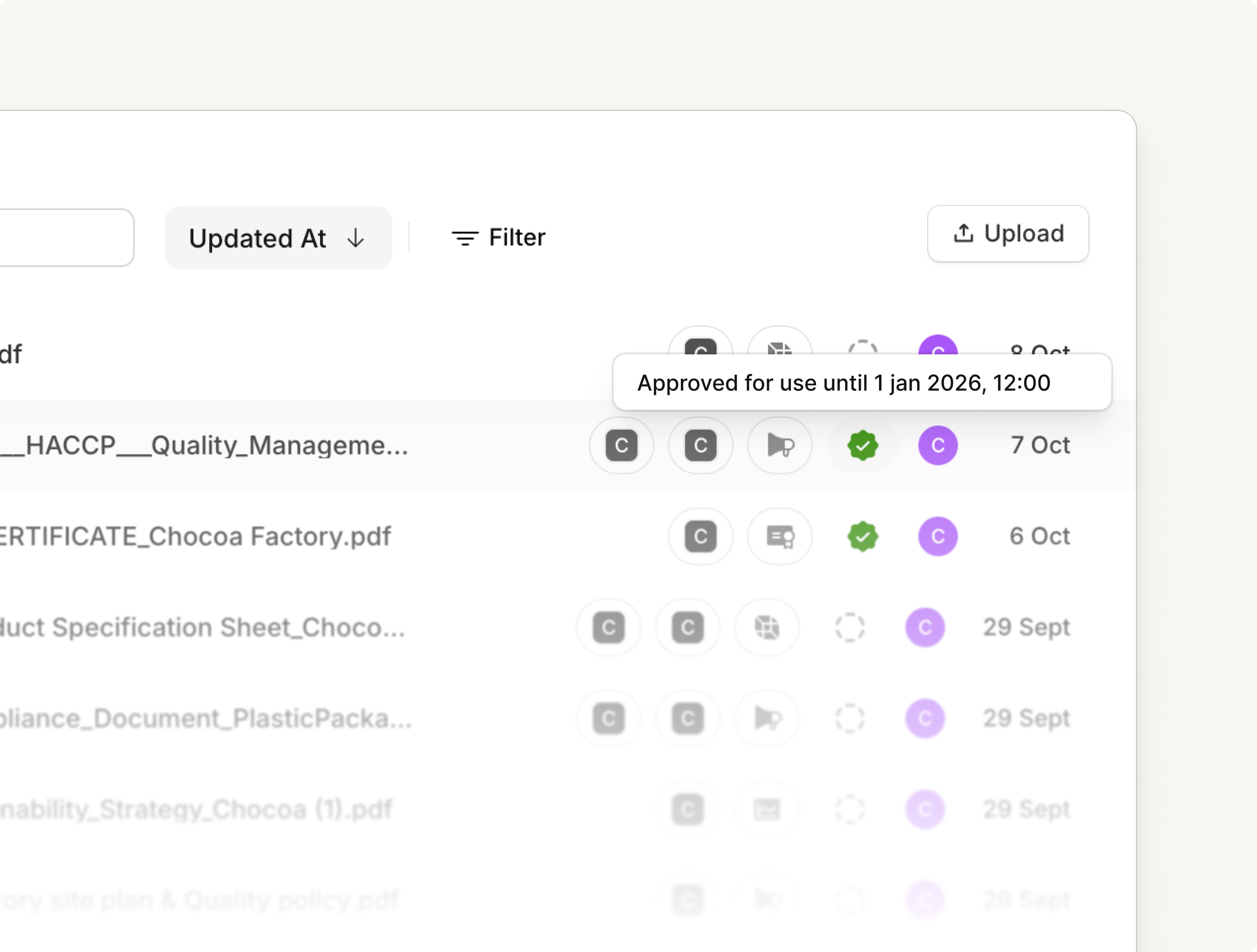 Validity detection (placeholder)