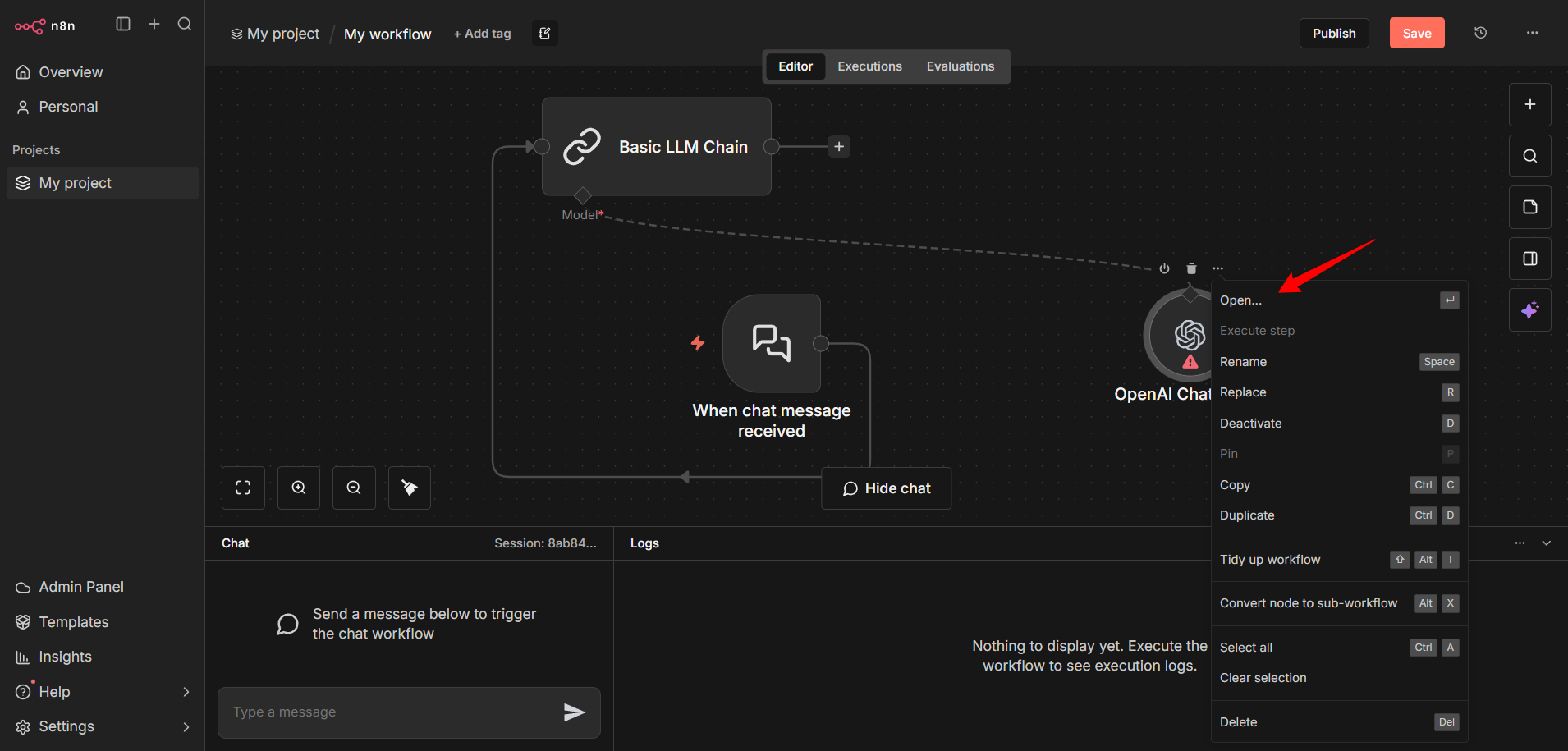 Configure Credential Settings