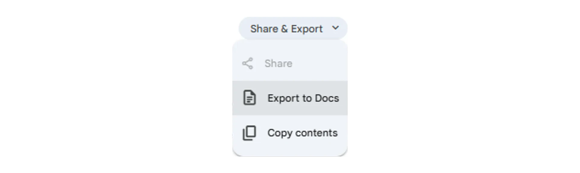 Export To Google Docs Pn