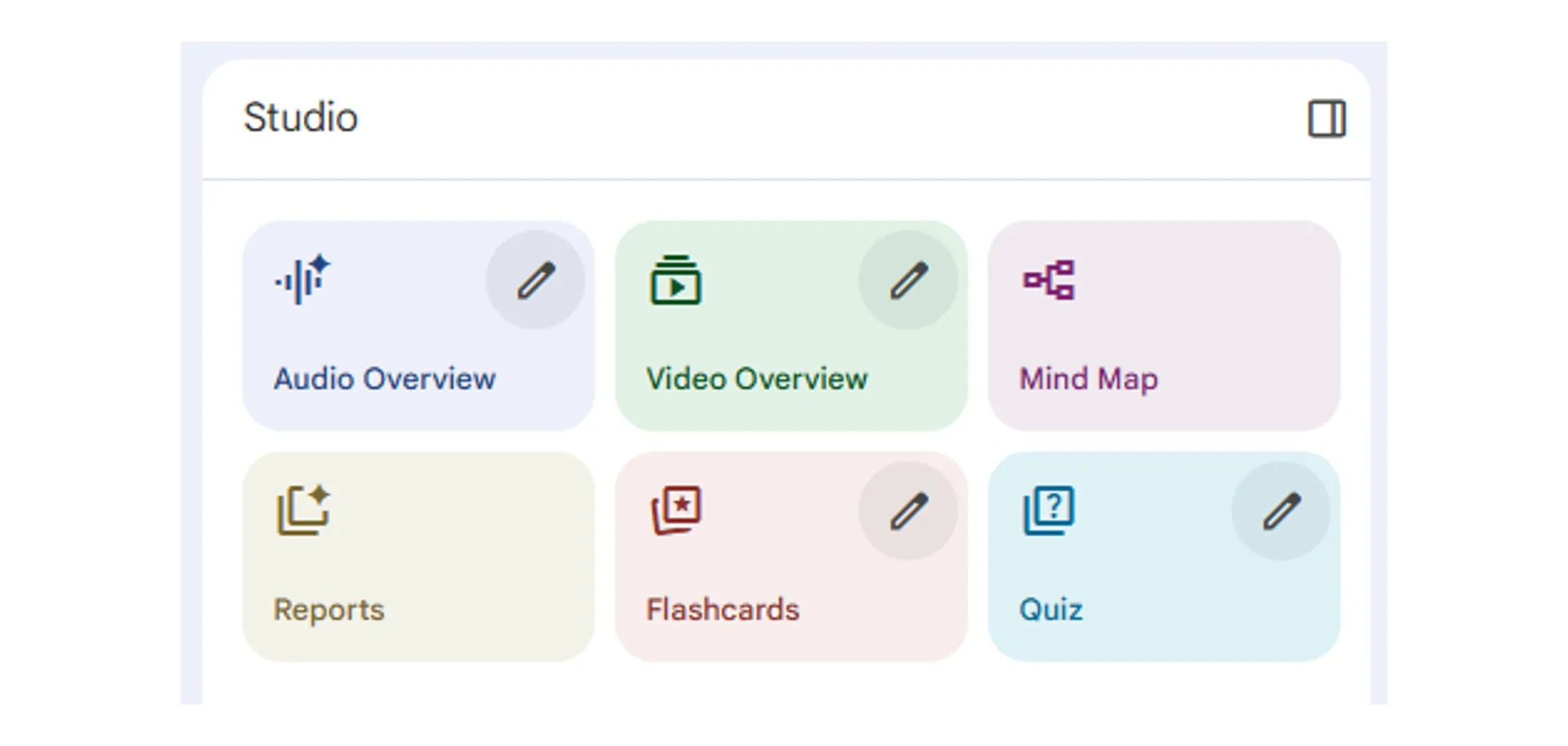 NotebookLM Studio Panel