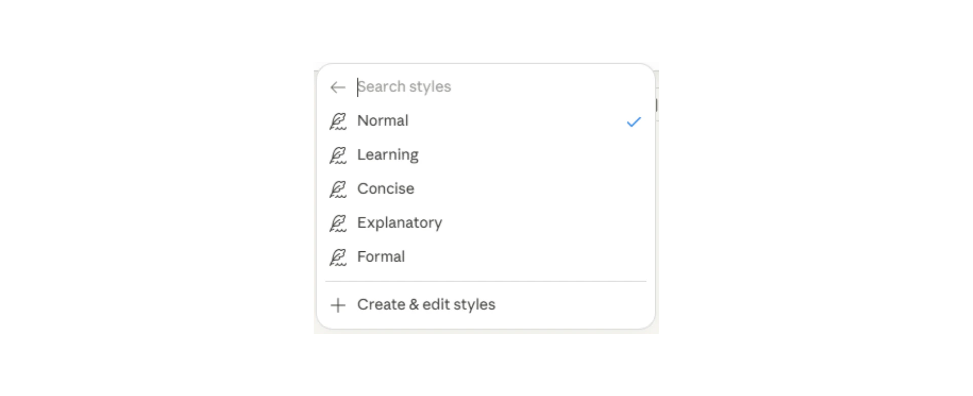 Custom writing styles Claude custom writing styles