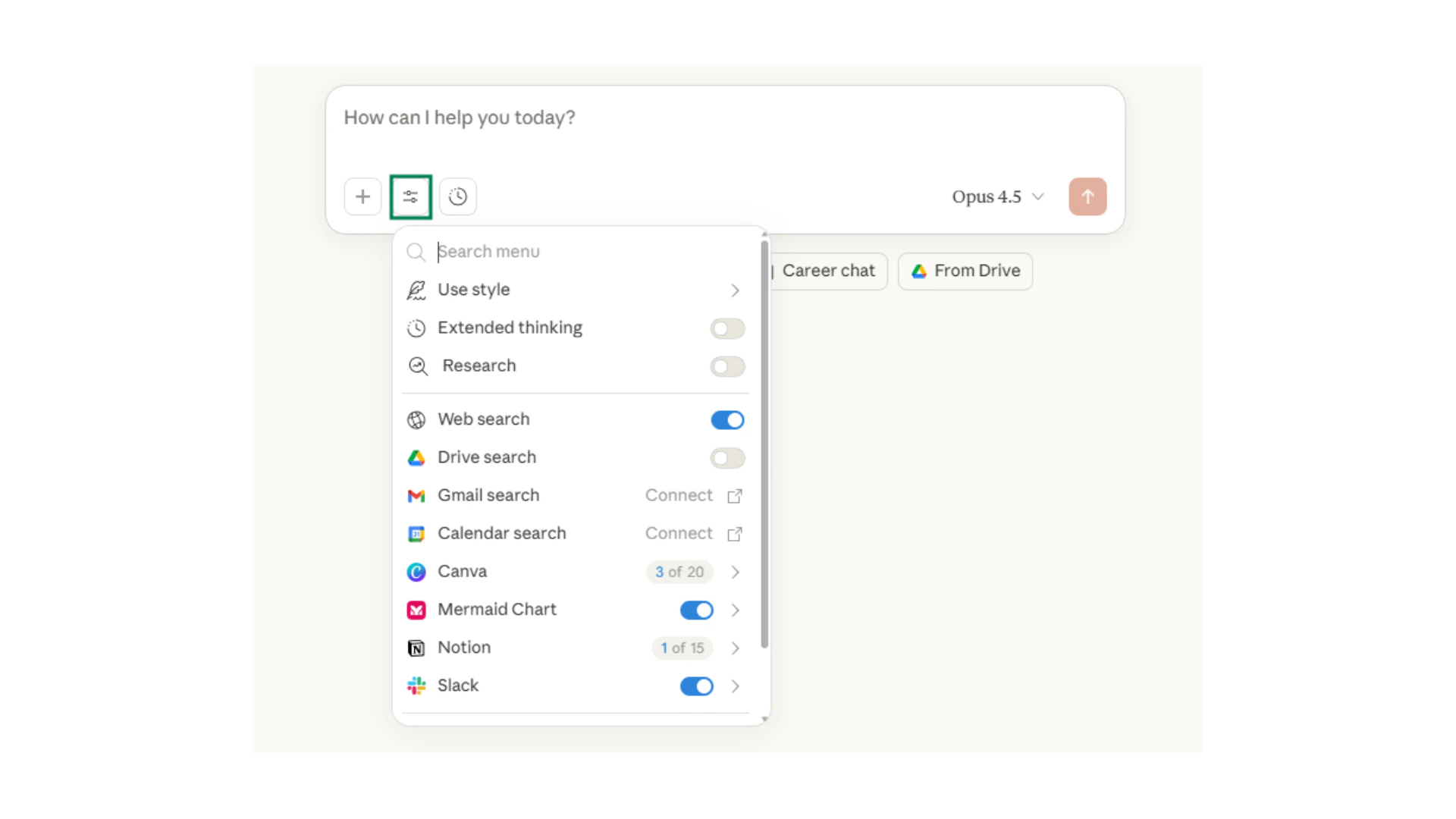 Claude search and tools Claude web search and tools