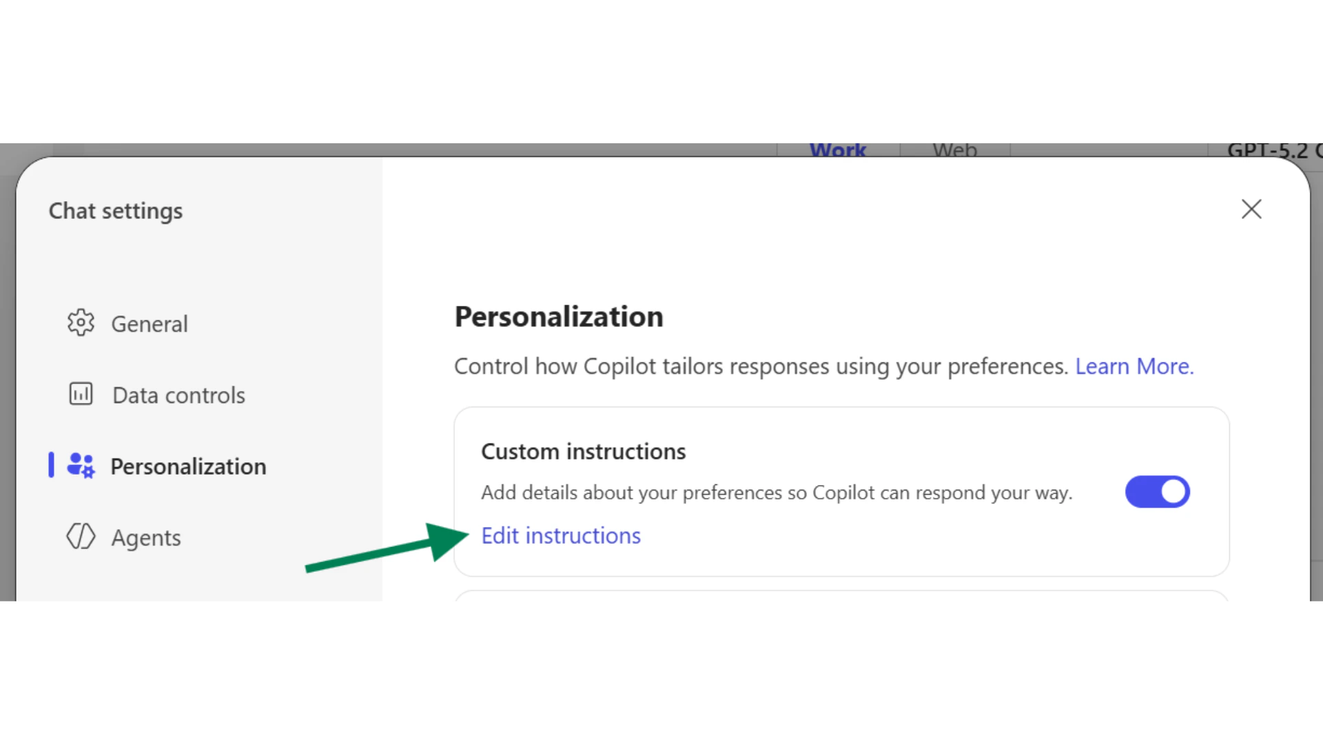 Copilot Guide Custom Instructions
