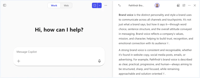 The Pages Interface Pn