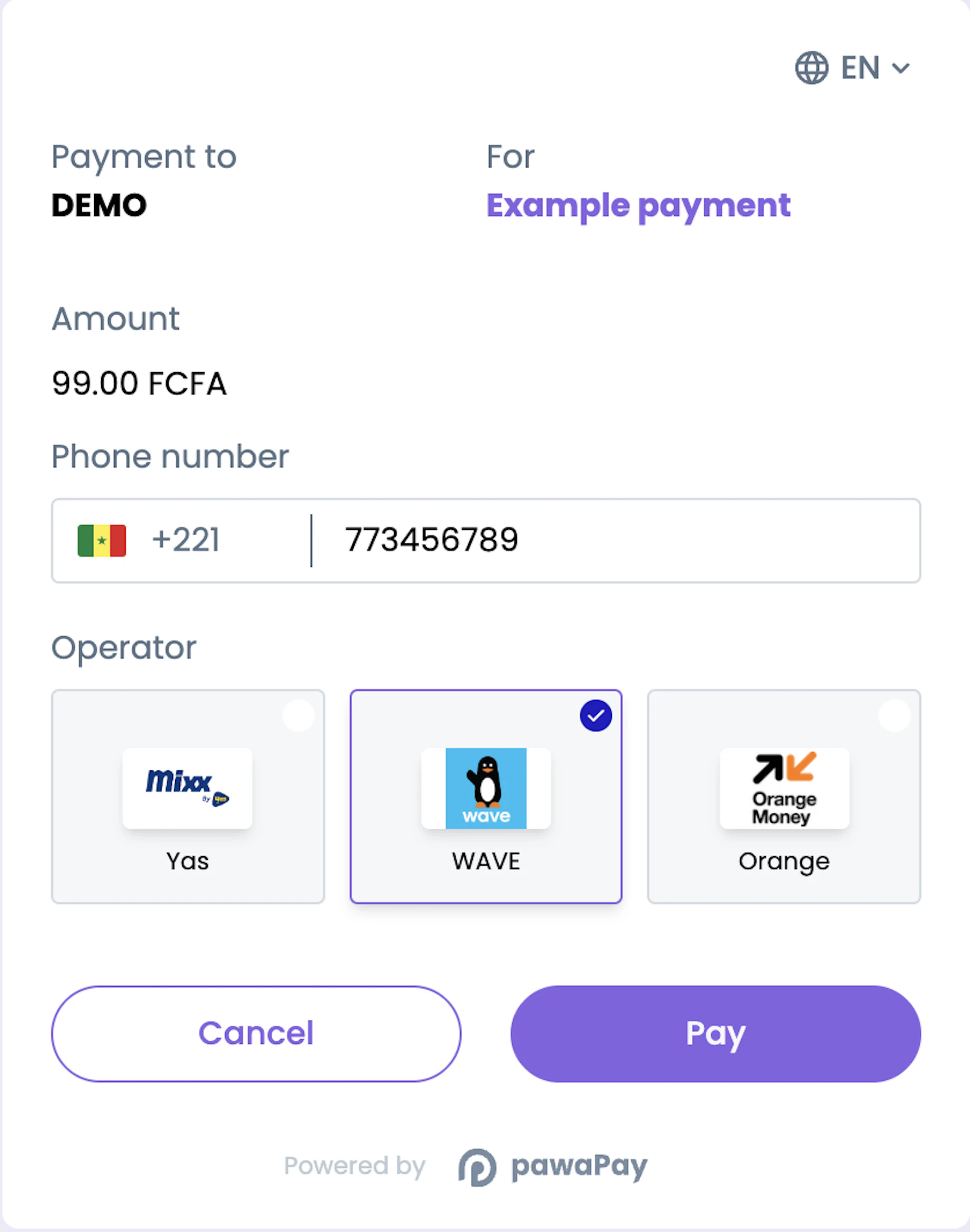 Deposits - pawaPay Merchant API