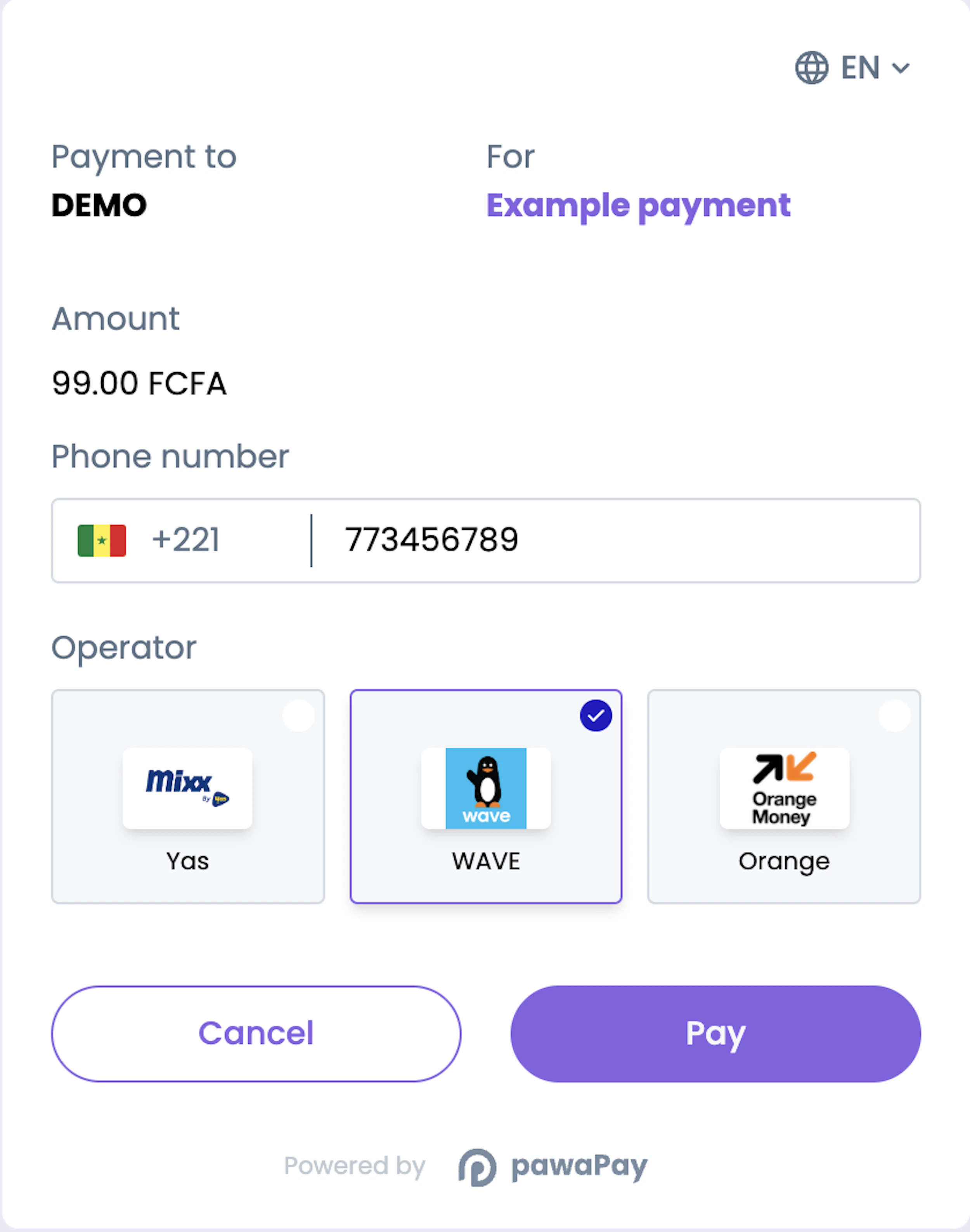 Deposits - pawaPay Merchant API