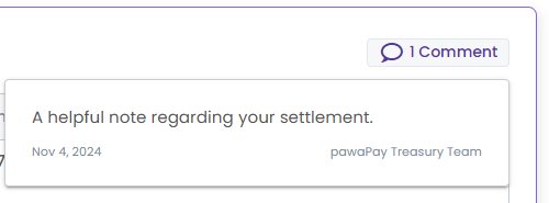 Statement History